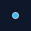an animated GIF of a growing, colour-shifting circle